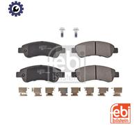 Ferdinand Bilstein Disc Brake Pad Set 16814 – Rear Axle, Fits Peugeot Boxer 3.0 HDi 145