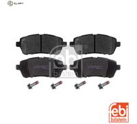 BRAKE PAD SET DISC BRAKE 16820 FOR FORD STJB/STJD/STJC 1.2L 4cyl FIESTA VI
