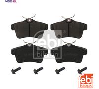 Brake pads Rear Axle 16833 FEBI BILSTEIN for CITROËN PEUGEOT DS