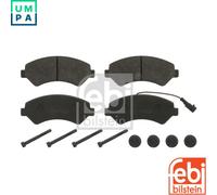 BRAKE PAD SET DISC BRAKE 16840 FOR FIAT DUCATO/Bus/Van/Platform/Chassis 2.3L
