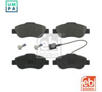 FEBI BILSTEIN BRAKE PAD SET, DISC BRAKE FRONT FIAT FORD 500 C KA PANDA