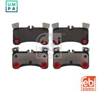 Brake Pads Set fits VW TOUAREG 7L 5.0D Rear 07 to 10 CBWA 7L0698451C 7L0698451D