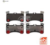 Brake Pads Set fits VW TOUAREG 7L 5.0D Rear 07 to 10 CBWA 7L0698451C 7L0698451D