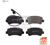 Febi Bilstein 16843 Disc Brake Brake Pad Set Fits Renault Master 2.3 dCi 165 FWD