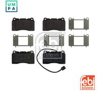 BRAKE PAD SET DISC BRAKE 16848 FOR ALFA ROMEO 937 A5.000 1.9L 4cyl