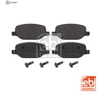 FEBI BILSTEIN Brake Pads Set – LANCIA THESIS 841 2.4D Rear (03–09) – 16851, 77362273