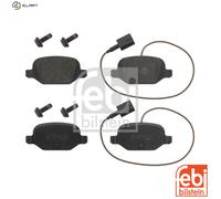 Brake pads Rear Axle 16856 FEBI BILSTEIN for ABARTH FIAT