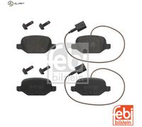 Brake pads Rear Axle 16856 FEBI BILSTEIN for ABARTH FIAT