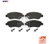 BRAKE PAD SET DISC BRAKE 16857 FOR FIAT PALIO/Weekend/WEEKEND 1.2L 4cyl