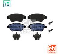 febi bilstein 16859 Brake Pad Set with fastening material, 1 unit