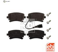 Brake pads Rear Axle 16860 FEBI BILSTEIN for VW TRANSPORTER / CARAVELLE Mk V Bus