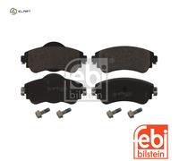 BRAKE PAD SET DISC BRAKE 16866 FOR CITROEN C4/II/Hatchback/Van DS4 HNZ 1.2L 4cyl