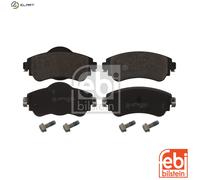 Febi 16866 Brake Pad Set Fits Citroen 4254A9 4254A9