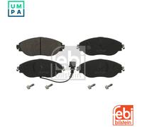 FEBI 16868 BRAKE PAD SET DISC BRAKE Front