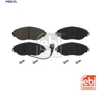 BRAKE PAD SET DISC BRAKE 16868 FOR VW SEAT AUDI CFGC/DLUB 2.0L DNUE/CJXC 2.0L