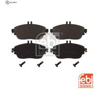 BRAKE PAD SET DISC BRAKE 16870 FOR MERCEDES-BENZ GLA-CLASS/SUV B-CLASS 1.5L 4cyl