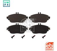 Brake Pads Set fits MERCEDES CLA200 C117, X117 Front 1.6 1.8D 2.2D 13 to 19 Febi