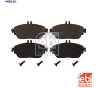 Brake Pads Set fits MERCEDES CLA200 C117, X117 Front 1.6 1.8D 2.2D 13 to 19 Febi