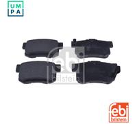 FEBI BILSTEIN 16873 Brake Pad Set, disc brake for FIAT,HONDA,MG,ROVER,SUZUKI