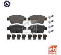 Brake Pads Set fits ABARTH GRANDE PUNTO 1.4 Rear 07 to 10 199A8.000 50902169 New