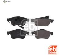 Brake Pads Set fits ALFA ROMEO GIULIETTA 940 2.0D Front 10 to 20 77365354 Febi