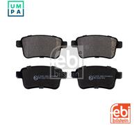 Ferdinand Bilstein Brake Pads Set for Renault Kangoo 1.5D Rear 2008 – 16897 / 440604876R, 440606267R