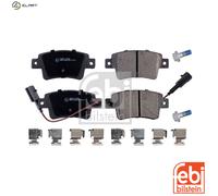 Ferdinand Bilstein Brake Pad Set 16898 – Rear Disc – Fits Fiat Grande Punto 1.4 Natural Power