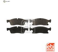 FEBI BILSTEIN BRAKE PAD SET, DISC BRAKE FRONT MERCEDES-BENZ GL-CLASS GLE GLS M-C