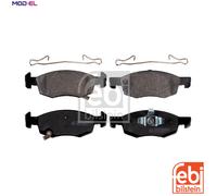 BRAKE PAD SET DISC BRAKE 16907 FOR OPEL CORSA/Hatchback/Van B10XFT 1.0L 3cyl