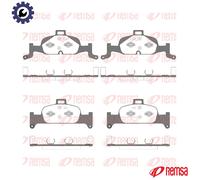 REMSA 1691.10 Brake pad set