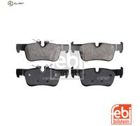 febi bilstein 16910 Brake Pad Set, 1 unit