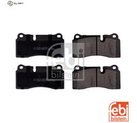 Brake Pads Set Rear 16911 Febi 4L0698451B 4L0698451C D11558265 Quality New