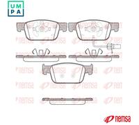 REMSA 1692.01 Brake pad set
