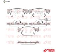 REMSA 1692.01 Brake pad set