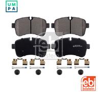 CV Brake Pads fits IVECO DAILY 3.0D Rear 2006 on 042555917 42555917 500055564