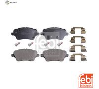 BRAKE PAD SET DISC BRAKE 16940 FOR FORD STJC/STJA/STJB/STJD 1.2L 4cyl FIESTA VI