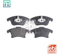 febi bilstein Brake Pad Set 16941 – 1 unit