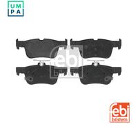 febi bilstein 16943 Brake Pad Set with fastening material, 1 unit