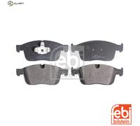 Ferdinand Bilstein Brake Pads Set 16944 Front for Volvo XC60 Mk1/Mk2 2.0D 2015 on 31445985/31445986