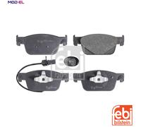 Brake Pads Set fits AUDI A5 2.0D Front 2016 on 8W0698151AA 8W0698151AB Febi New