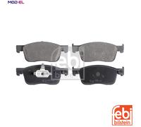 Febi Bilstein Front Brake Pad Set 16967 – Disc Brake for Toyota/Peugeot/Vauxhall