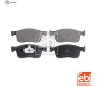 Febi Bilstein Front Brake Pad Set 16967 – Disc Brake for Toyota/Peugeot/Vauxhall