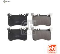 BRAKE PAD SET DISC BRAKE 16973 FOR MERCEDES-BENZ GLA-CLASS/SUV 2.0L 4cyl A-CLASS