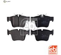 Brake pads Rear Axle 16978 FEBI BILSTEIN for MERCEDES-BENZ C-CLASS GLC GLC Coupe