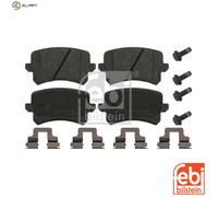 FEBI 16991 BRAKE PAD SET DISC BRAKE Rear