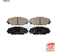 Brake pads Front Axle 170237 FEBI BILSTEIN for TOYOTA RAV 4 III PRIUS PLUS VERSO
