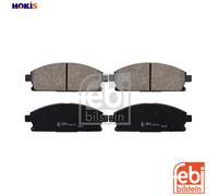 BRAKE PAD SET DISC BRAKE 170241 FOR NISSAN YD22DDTi/YD22ETI 2.2L QR25DE 2.5L