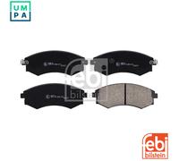Brake pads Front Axle 170253 FEBI BILSTEIN for HYUNDAI NISSAN KIA
