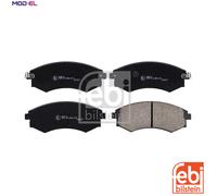 Brake pads Front Axle 170253 FEBI BILSTEIN for HYUNDAI NISSAN KIA