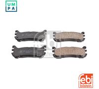 FEBI BILSTEIN 170257 Brake pad set